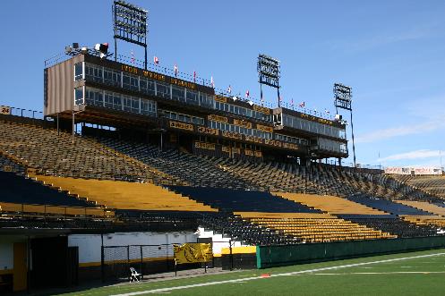 The Civic Stadium was first opened in 1930. The stadium was originally built to host the British Empire Games which was Canada's first major international athletic event held in August of 1930. The Stadium held approximately two thousand seats when it was first built and was managed by the Culture and Recreation Board.