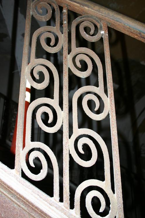 Detail of the Trolley Lobby staircase