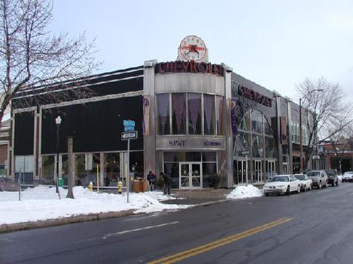 Art Deco auto showroom, now Spot Coffee